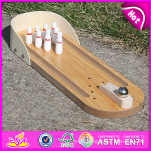 2015 Hot Sale Wooden Bowling Toy, Bowling Toy for Children, Kids′ Wood Bowling, Pretend Play Wood Bowling Toy W01A141